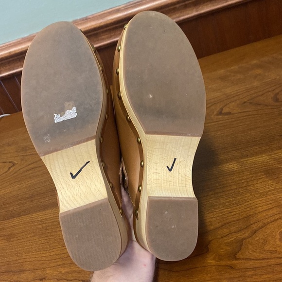 J Crew Convertible leather clogs BA188 - Picture 6 of 7